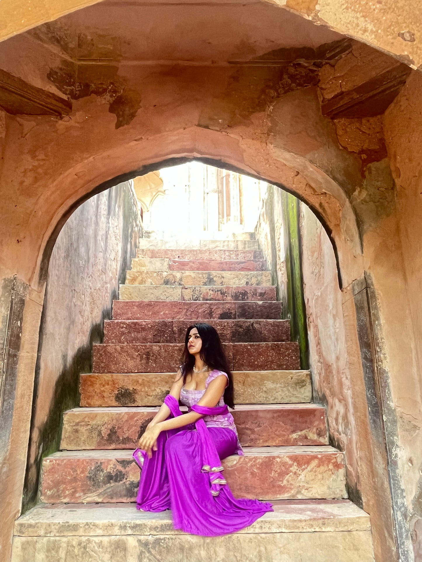 Purple kurti