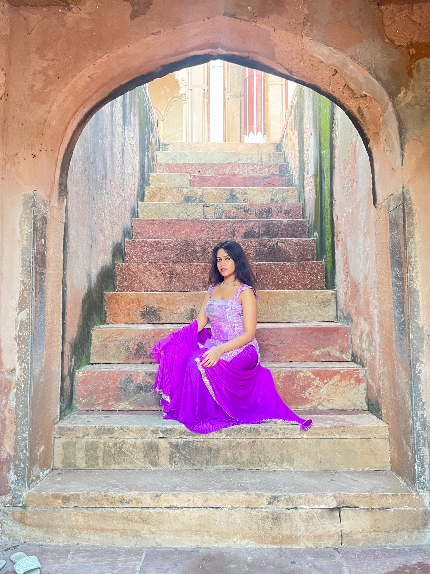 Purple kurti