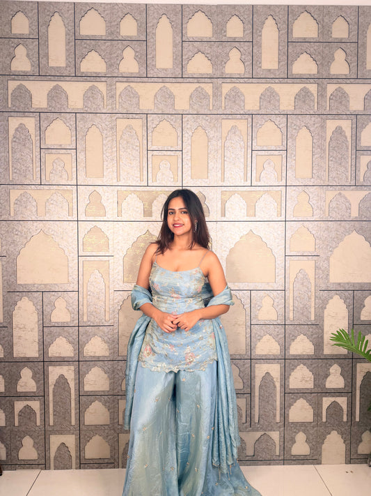 Aasma sharara set